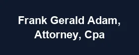 Frank Gerald Adam, Attorney, Cpa logo
