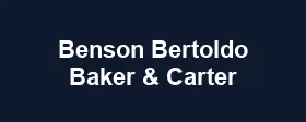 Benson Bertoldo Baker & Carter logo