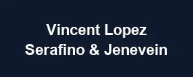 Vincent Lopez Serafino & Jenevein logo